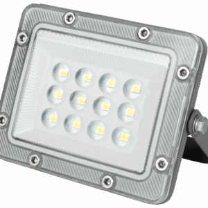 10-Đèn Led Pha Thấu Kính Kingeco 10w, Vỏ Xám, Chip Lumileds 2835