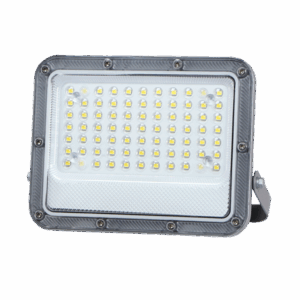 13-Đèn Led Pha Thấu Kính Kingeco 50w, Vỏ Xám, Chip Lumileds 2835