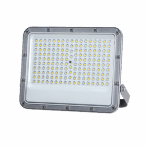 14-Đèn Led Pha Thấu Kính Kingeco 100w, Vỏ Xám, Chip Lumileds 2835